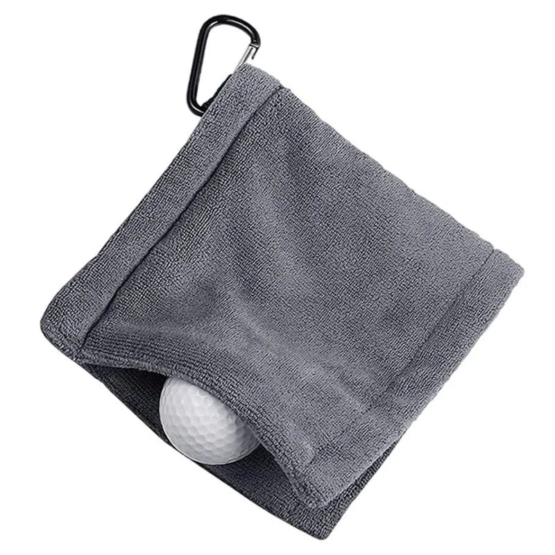 Premium Microfiber Golf Ball Cleaning Towel – Compact, Ultra-Absorbent & Portable
