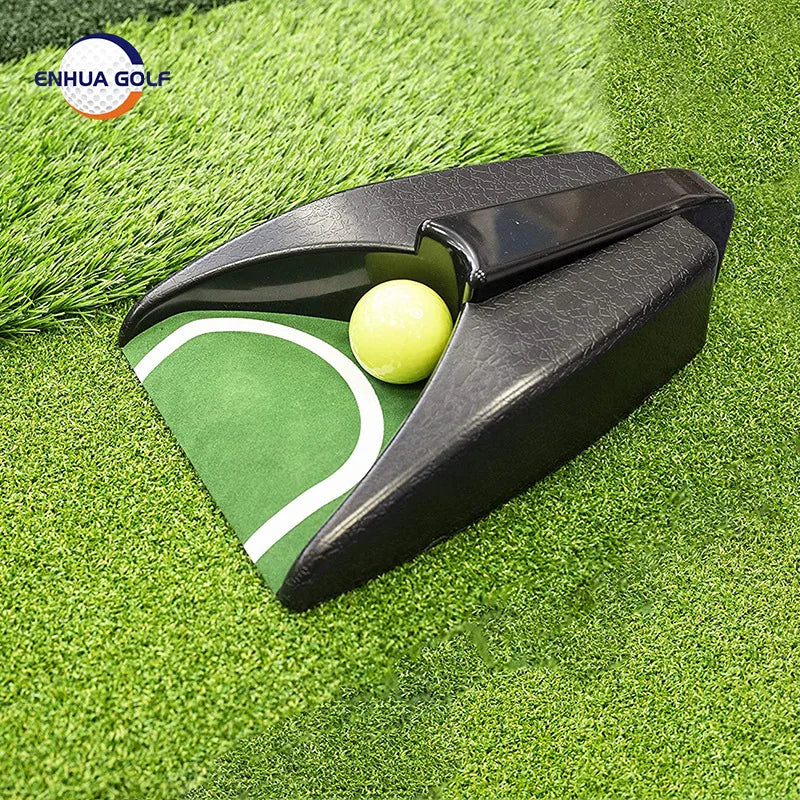BridgeLinks Auto Return Putting Trainer – Indoor Golf Practice Aid