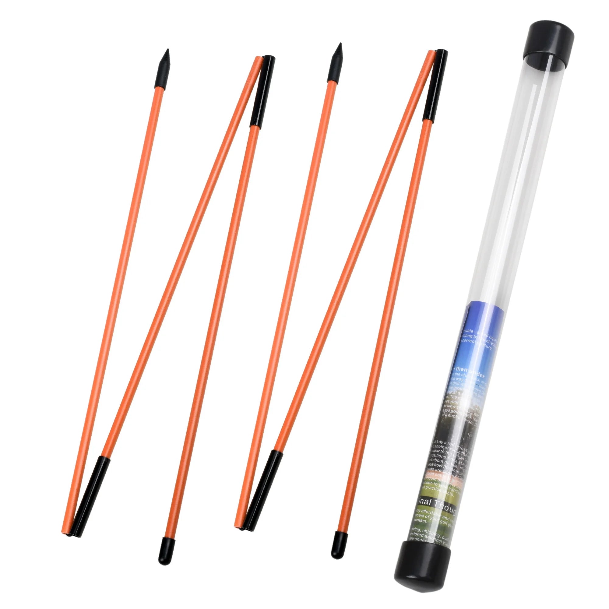 BridgeLinks Golf Alignment Sticks – Swing Path & Setup Trainer (2 Pack)