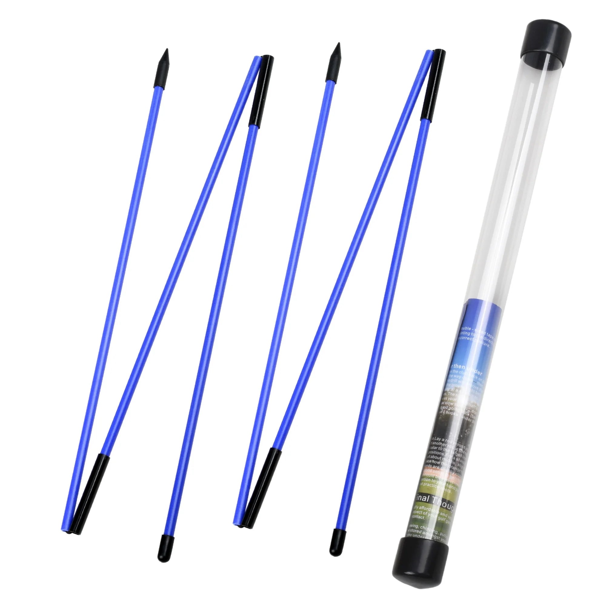 BridgeLinks Golf Alignment Sticks – Swing Path & Setup Trainer (2 Pack)