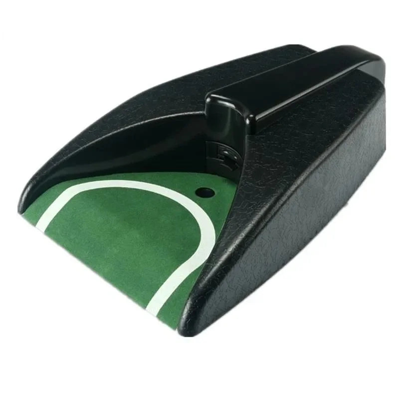 BridgeLinks Auto Return Putting Trainer – Indoor Golf Practice Aid