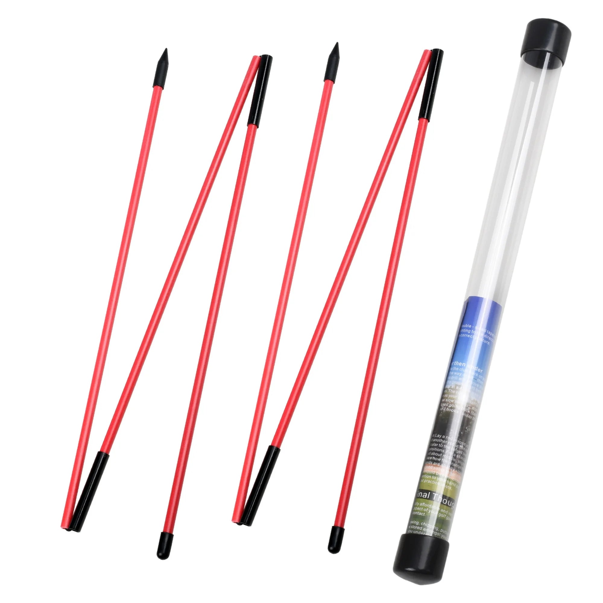 BridgeLinks Golf Alignment Sticks – Swing Path & Setup Trainer (2 Pack)