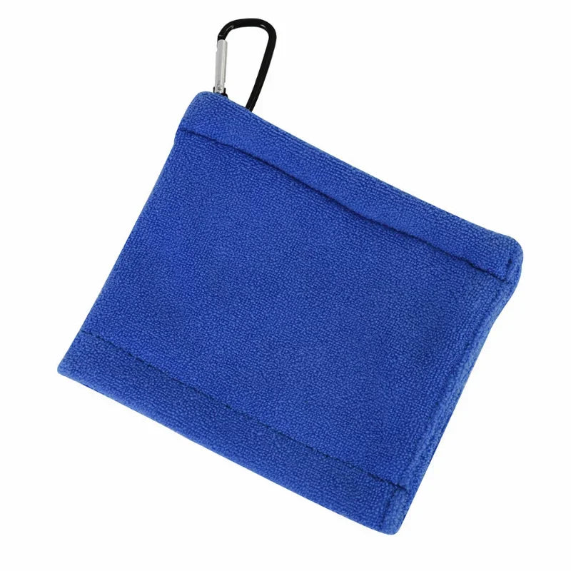 Premium Microfiber Golf Ball Cleaning Towel – Compact, Ultra-Absorbent & Portable