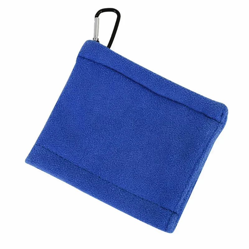 Premium Microfiber Golf Ball Cleaning Towel – Compact, Ultra-Absorbent & Portable
